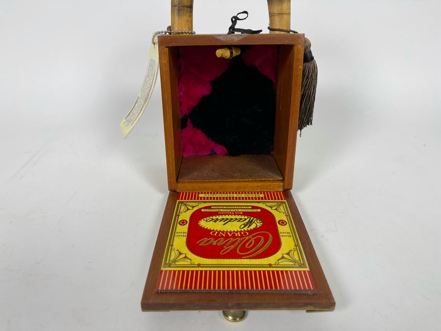 JUST ADDED - Handmade Marilyn Monroe Cigar Box Handbag Purse 5W X 3.5D X 9H [Photo 6]