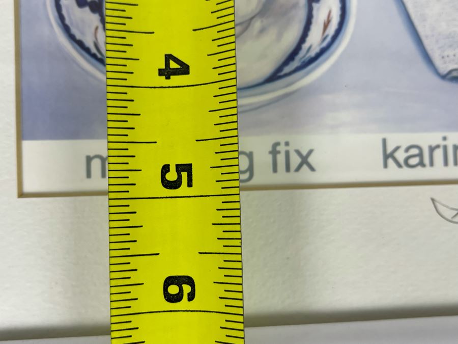 JUST ADDED - Signed Karin Diesner 'Morning Fix' Framed Print 7 X 5 [Photo 6]