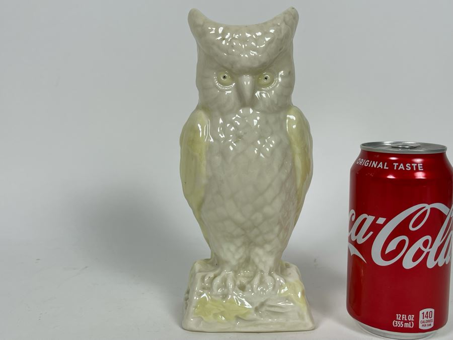 JUST ADDED - Belleek Ireland Owl Vase 8.5H [Photo 2]