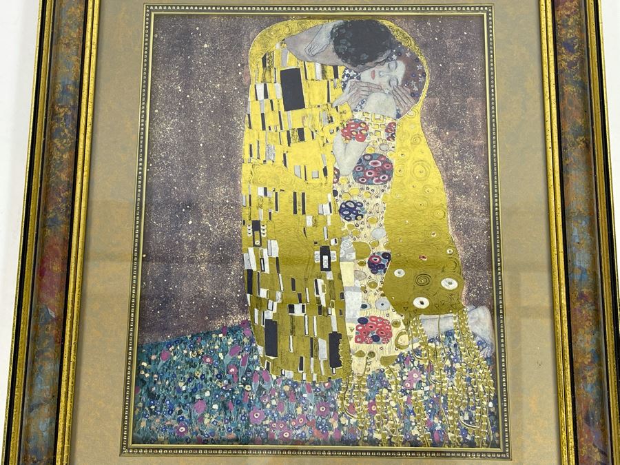 JUST ADDED - Framed Gustav Klimt Print 14 X 16.5 [Photo 1]