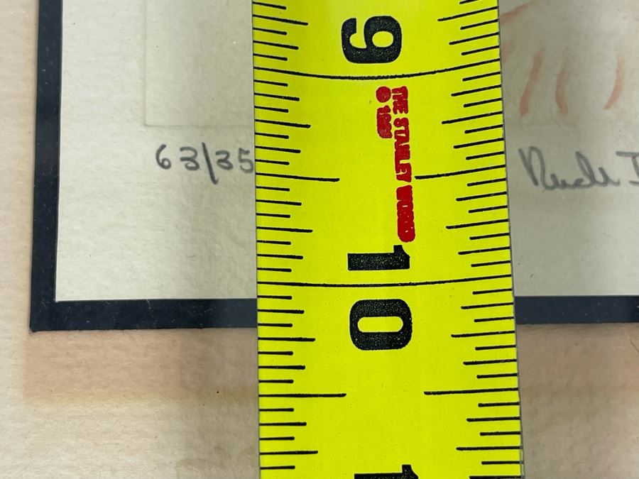 JUST ADDED - Signed Limited Edition Print Titled 'Nude I' By M. Wilson 6 X 10 [Photo 6]