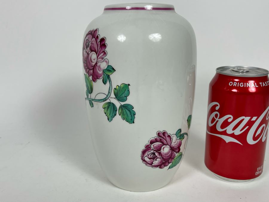 JUST ADDED - Tiffany & Co 'Strasbourg Flowers' Portugal 8' Vase [Photo 4]