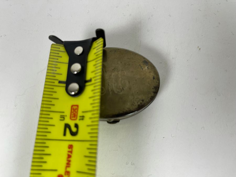 JUST ADDED - Vintage Signed Tiffany Co Sterling Silver Compact 2.5W X 1.75H 41.1g [Photo 12]