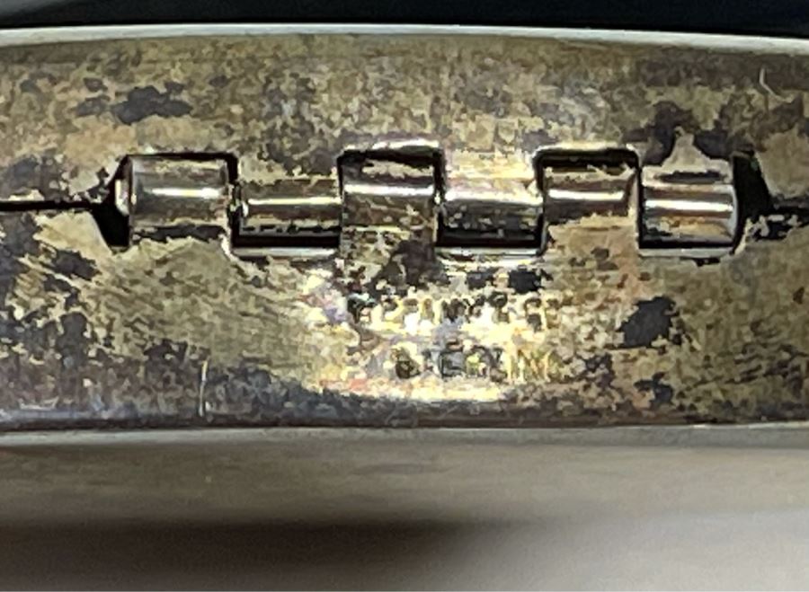 JUST ADDED - Vintage Signed Tiffany Co Sterling Silver Compact 2.5W X 1.75H 41.1g [Photo 7]