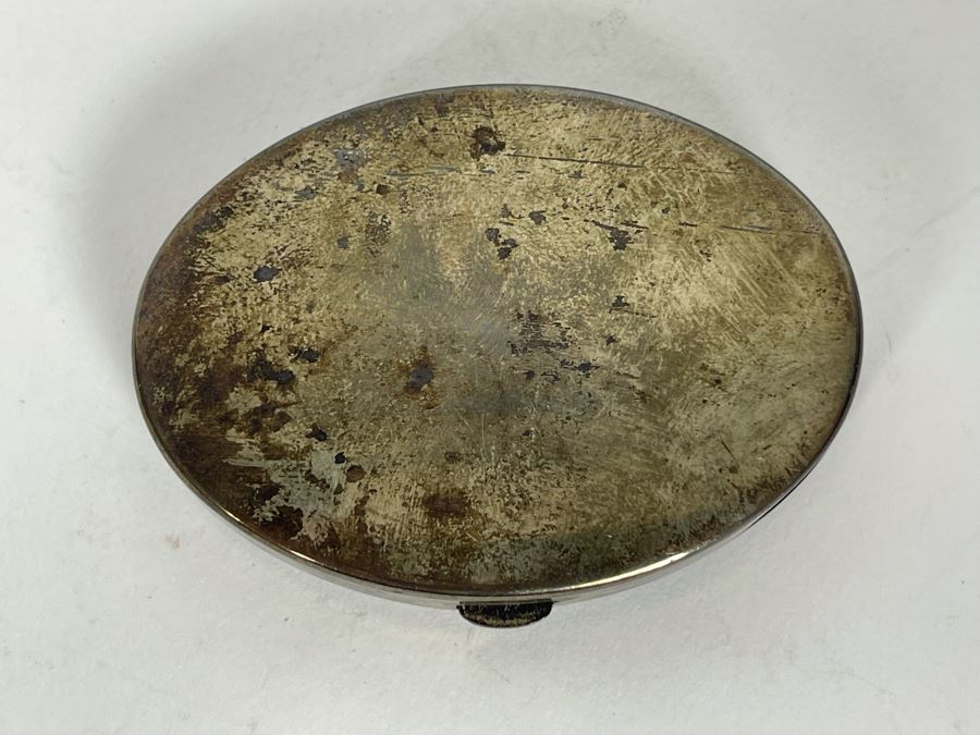 JUST ADDED - Vintage Signed Tiffany Co Sterling Silver Compact 2.5W X 1.75H 41.1g [Photo 5]