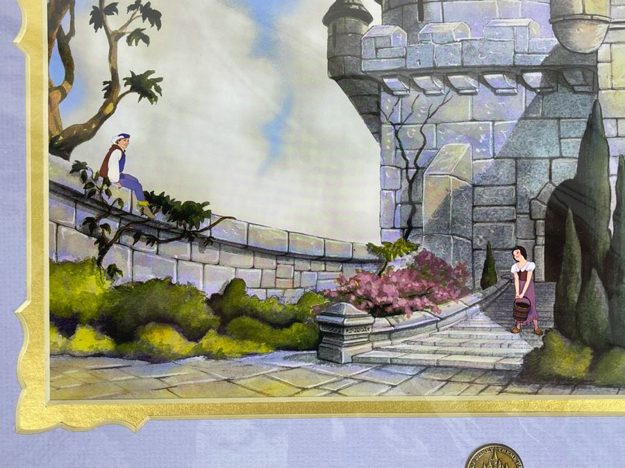 JUST ADDED - Disney Joseph Yakovetic Snow White Print 'Once Upon A Time' 18 X 14 [Photo 3]