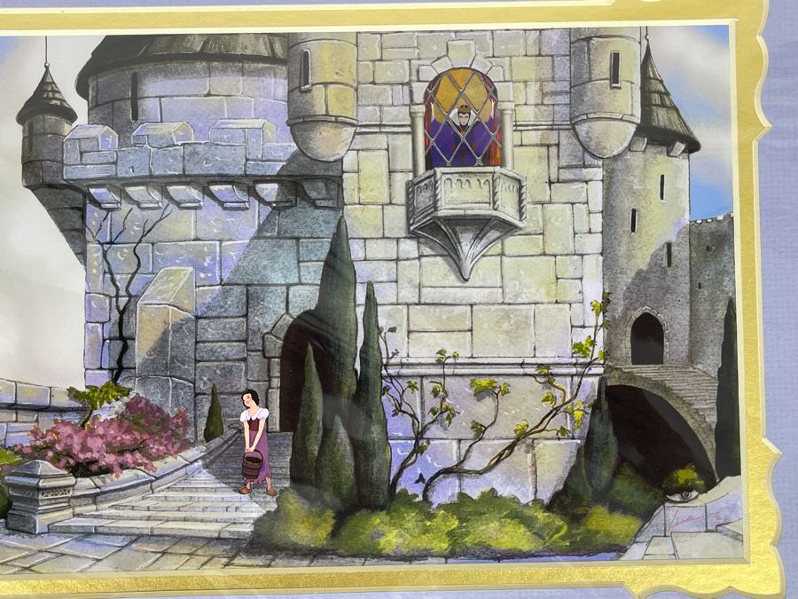 JUST ADDED - Disney Joseph Yakovetic Snow White Print 'Once Upon A Time' 18 X 14 [Photo 4]