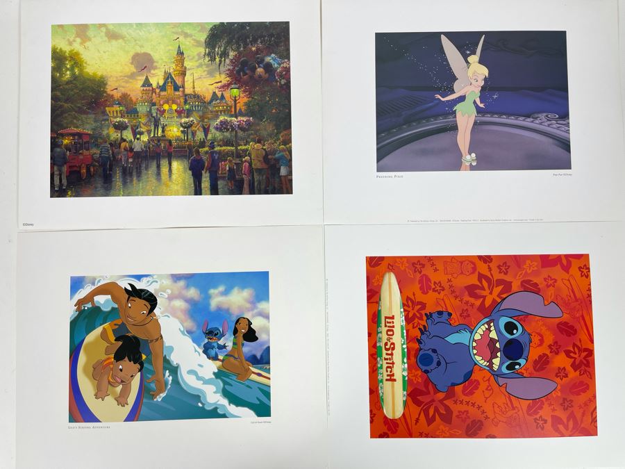 JUST ADDED - Set Of Four Disney Prints 14 X 11 [Photo 1]