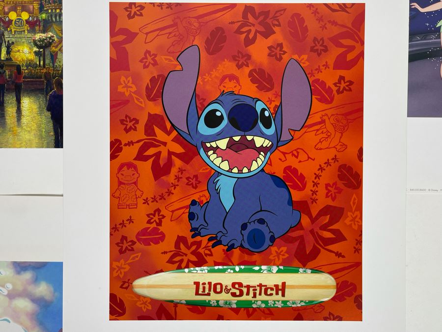 JUST ADDED - Set Of Four Disney Prints 14 X 11 [Photo 11]
