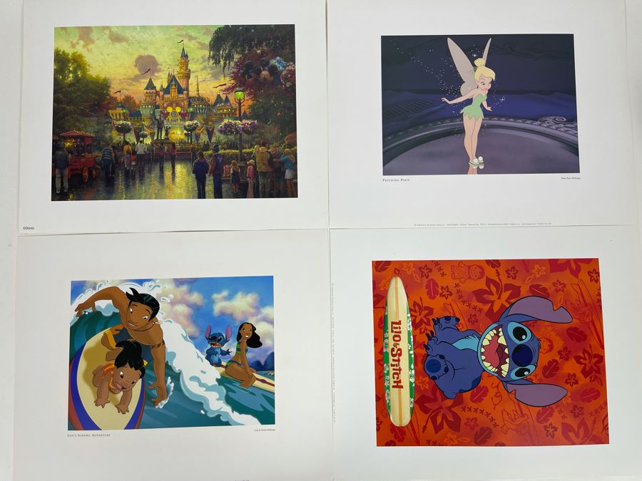 JUST ADDED - Set Of Four Disney Prints 14 X 11 [Photo 2]