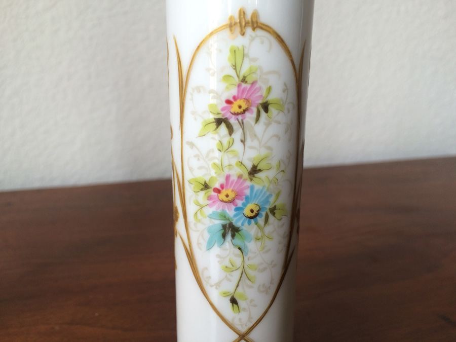 Pair Vases, Bearing Meissen Mark, Ormolu [Photo 16]