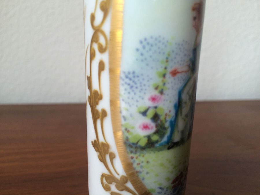 Pair Vases, Bearing Meissen Mark, Ormolu [Photo 6]