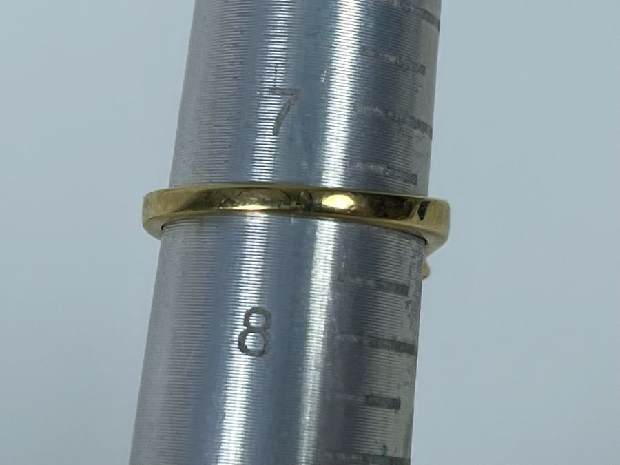 10K Gold Mystic Topaz Ring Size 7.5 3.4g [Photo 12]