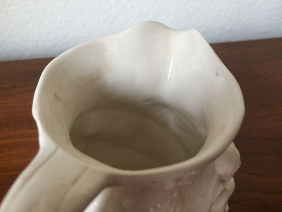  Staffordshire Salt Glaze Cherub Pitcher [Photo 7]
