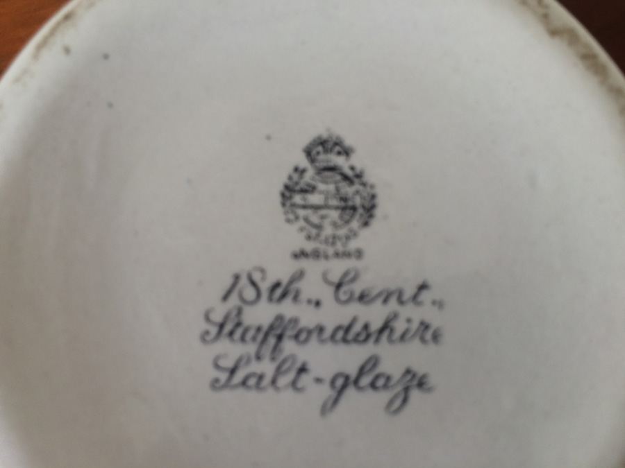  Staffordshire Salt Glaze Cherub Pitcher [Photo 10]