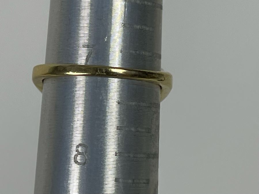 14K Gold Mabe Pearl Ring Size 7.25 5.1g [Photo 12]