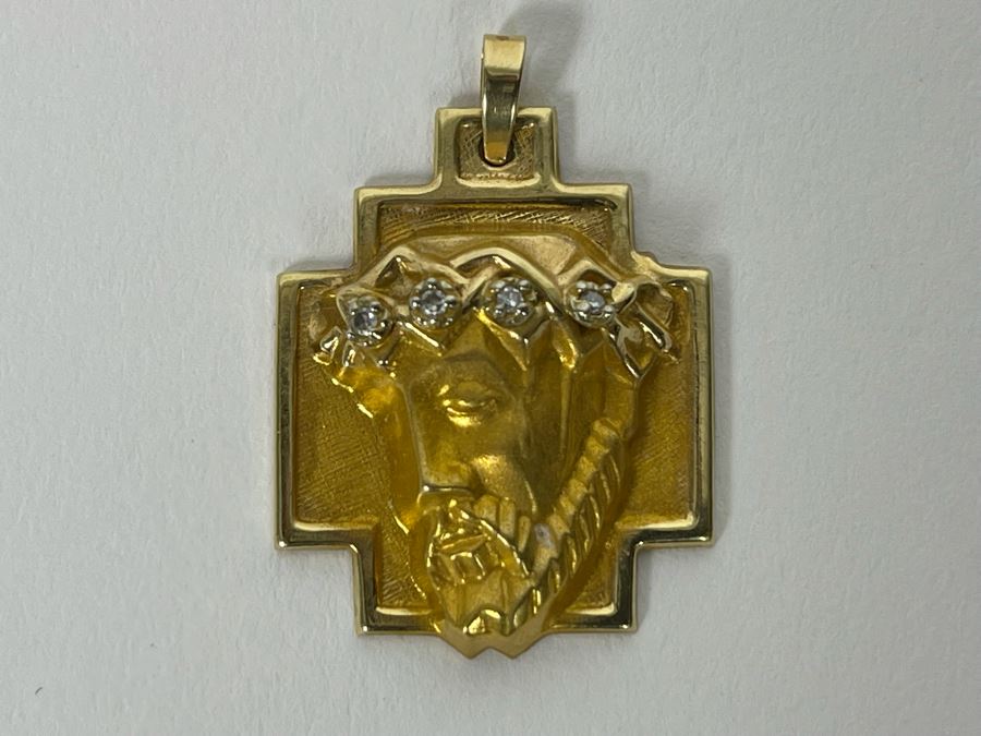 14K Diamond Pendant 3g [Photo 5]