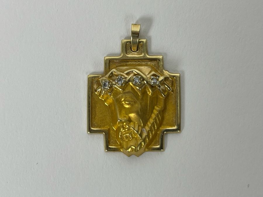 14K Diamond Pendant 3g [Photo 4]