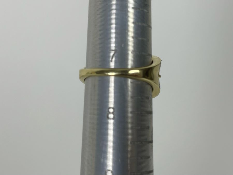 14K Gold Ruby Emerald Sapphire Diamond Ring Size 7.25 3.8g Estimate $550-$825 [Photo 11]