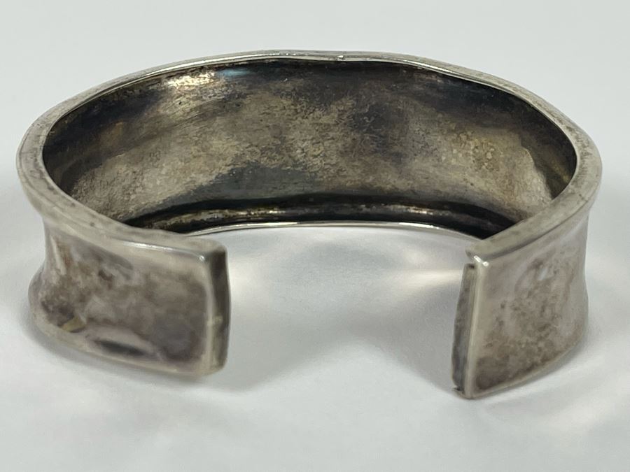 'Mings' Sterling Silver CZ Bracelet 2.5W 24.6g [Photo 7]