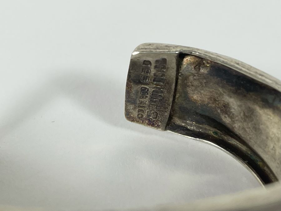 'Mings' Sterling Silver CZ Bracelet 2.5W 24.6g [Photo 6]