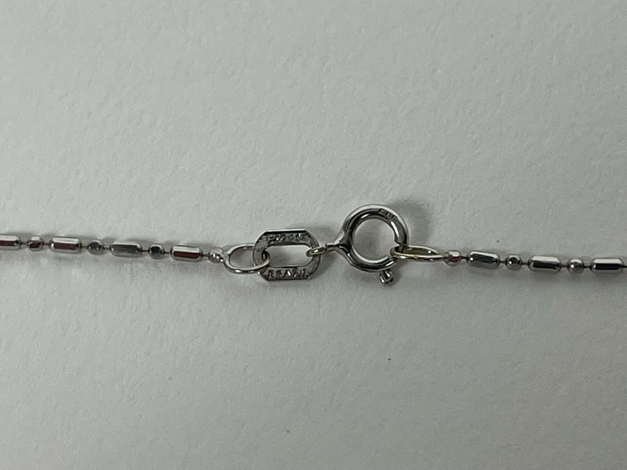 14K Gold Diamond Cross Pendant With 14K Gold 18' Chain Necklace 3.9g [Photo 11]