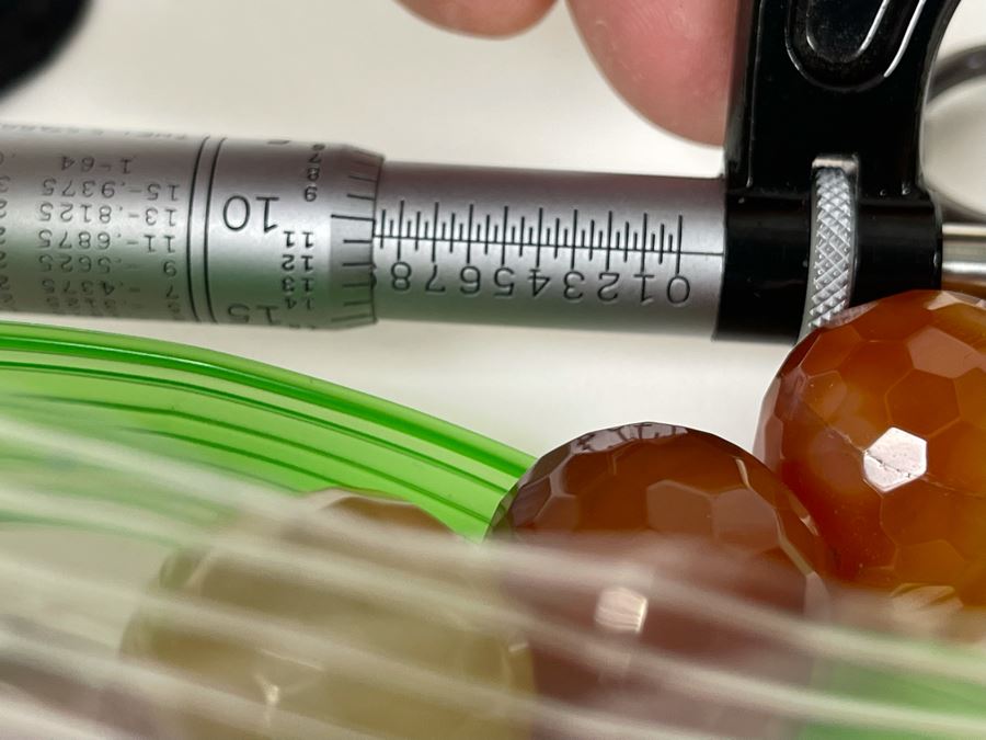 Large Faceted Carnelian Agate 18' Necklace [Photo 13]