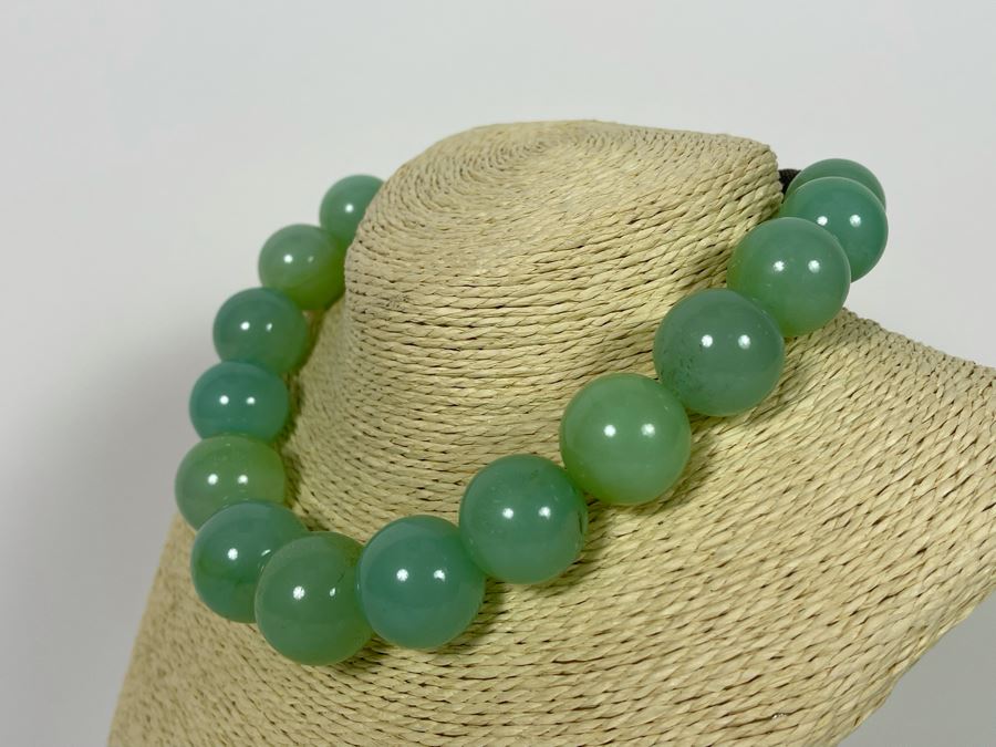 Amazonite 16' Bead Necklace [Photo 3]