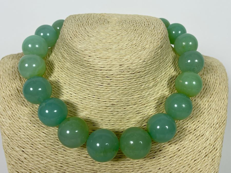 Amazonite 16' Bead Necklace [Photo 2]
