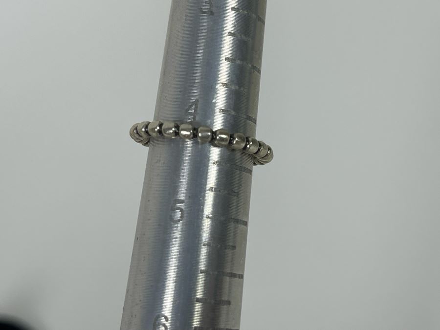 Sterling Silver Turquoise By Allurez Size 4.25 2.9g [Photo 9]