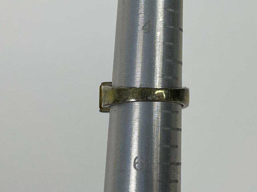 Sterling Silver Multi-Stone Ring Size 5 3.1g [Photo 9]