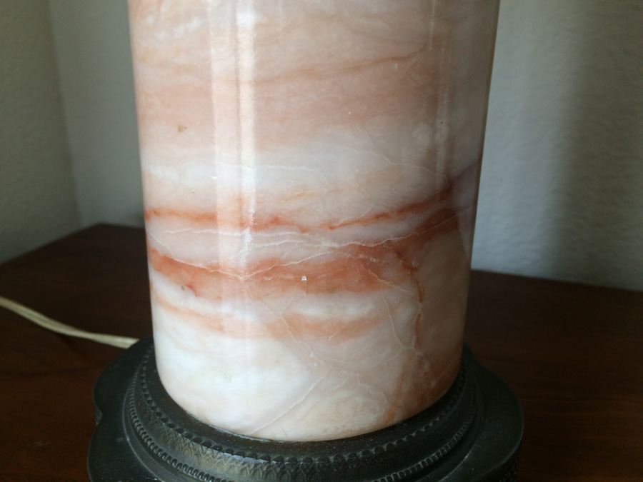 Vintage Marble Lamp [Photo 3]
