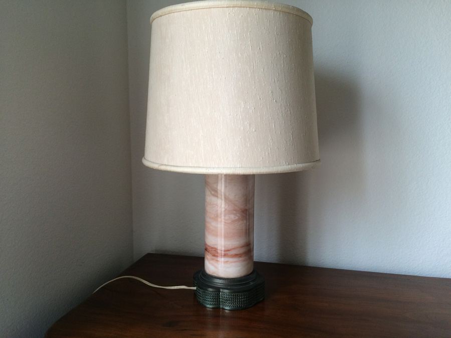 Vintage Marble Lamp [Photo 1]