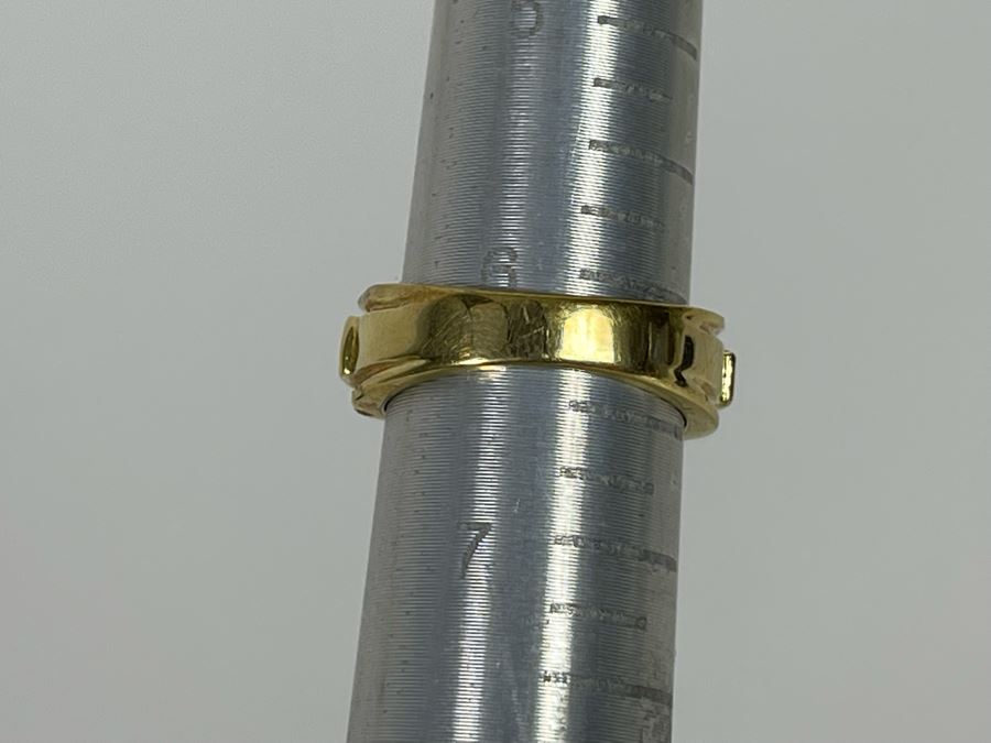 Sterling Silver CZ Ring Size 6.25 6.3g [Photo 10]