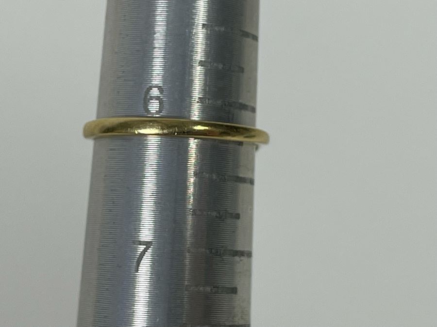 14K Gold Aquamarine Diamond Ring Size 6.25 2.2g [Photo 14]