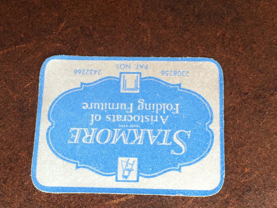 Folding Card Table [Photo 3]