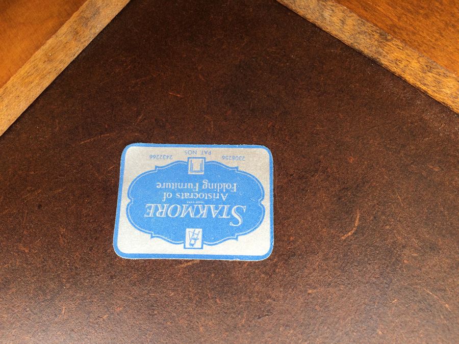 Folding Card Table [Photo 12]