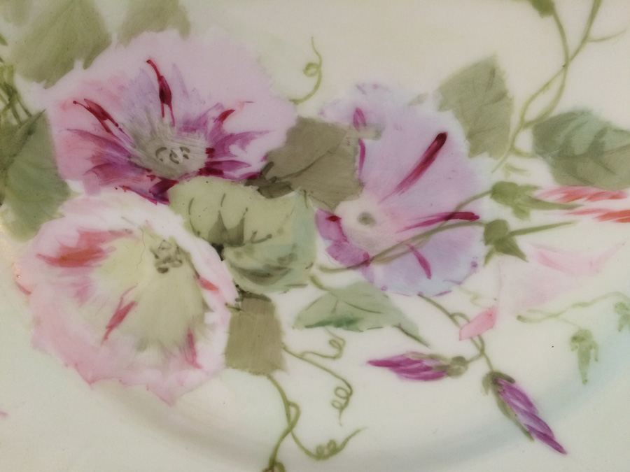 Lot Vintage Hand Painted Plates. Various Marks. [Photo 5]