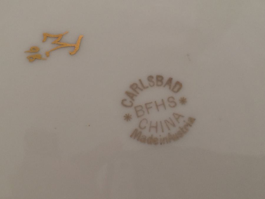 Lot Vintage Hand Painted Plates. Various Marks. [Photo 26]