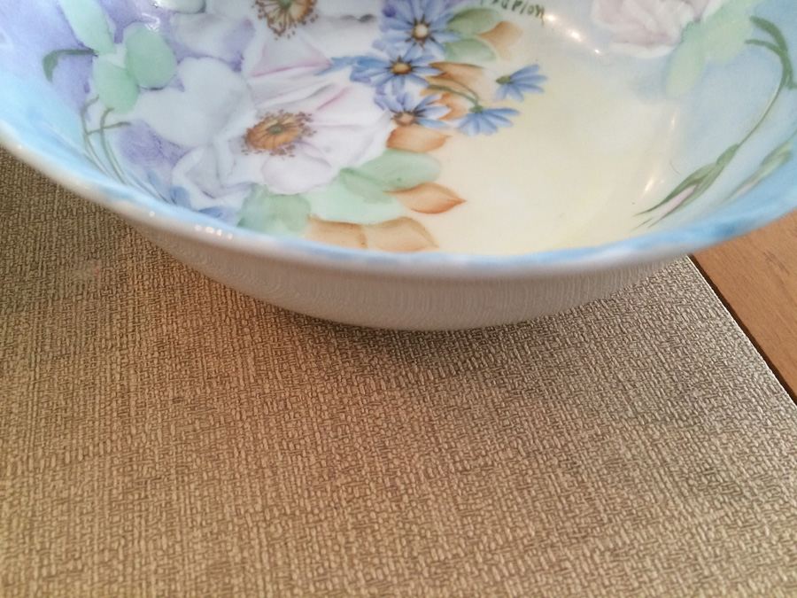 Lot Vintage Hand Painted Plates. Various Marks. [Photo 10]