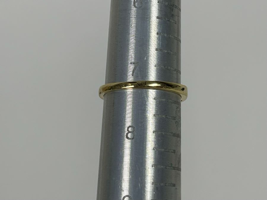 14K Gold Emerald Diamond Ring Size 7.25 4g Estimate $460-$690 [Photo 12]