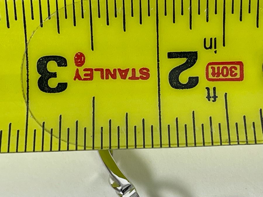 10K Gold Diamond 2.5'W Bracelet 6g [Photo 8]