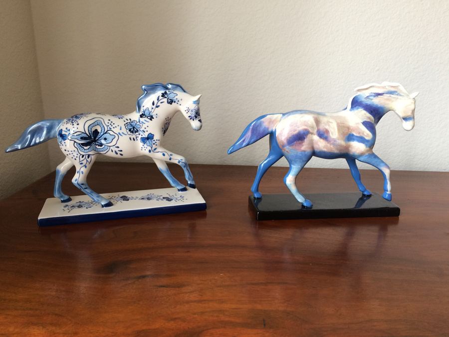 Pair of Painted Ponies
