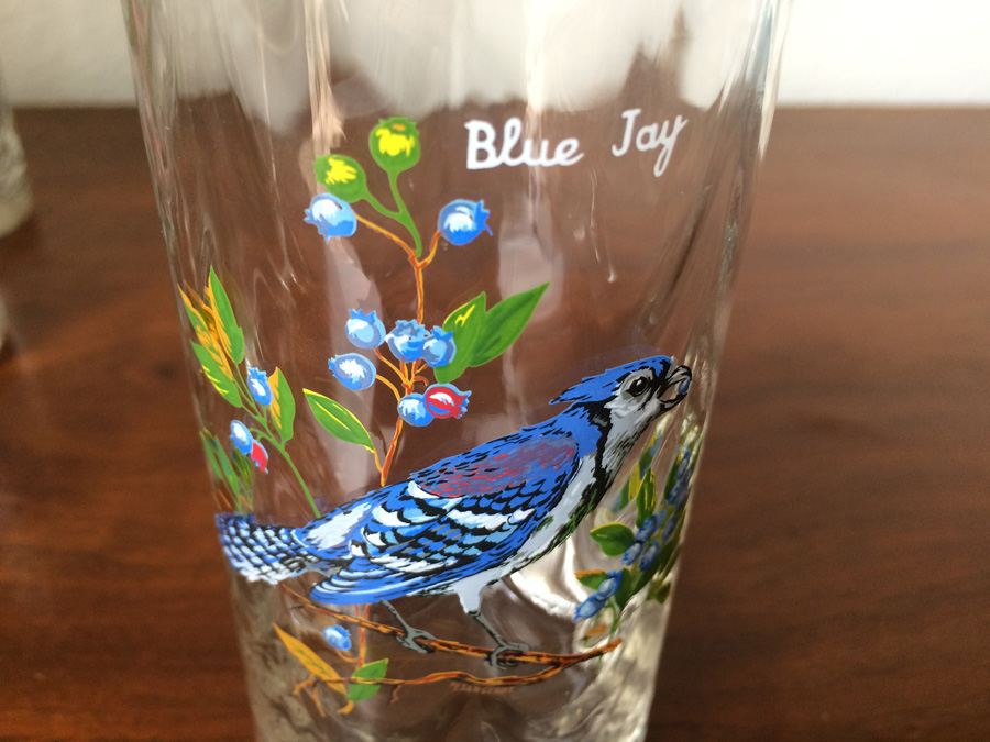 Painted, Various Birds, Stemware [Photo 14]
