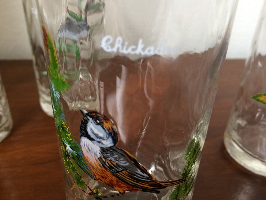 Painted, Various Birds, Stemware [Photo 8]