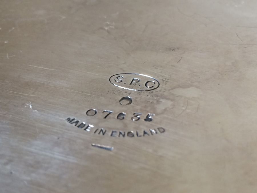 Etched Glass Decanter with Metal Overlay Shot Glasses and Tray [Photo 21]