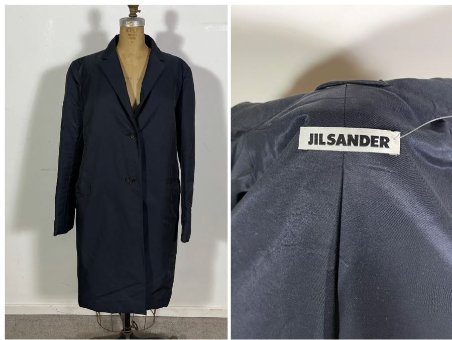Jil Sander Coat Jacket Size 44 Made In Italy [Photo 1]