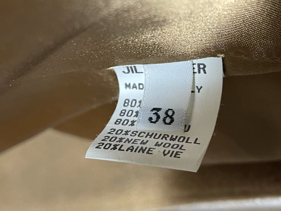 Jil Sander Full Length Camel Hair Coat Size 38 Made In Italy [Photo 8]