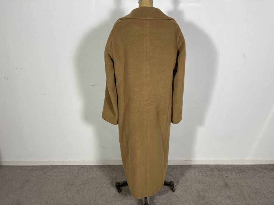 Jil Sander Full Length Camel Hair Coat Size 38 Made In Italy [Photo 6]