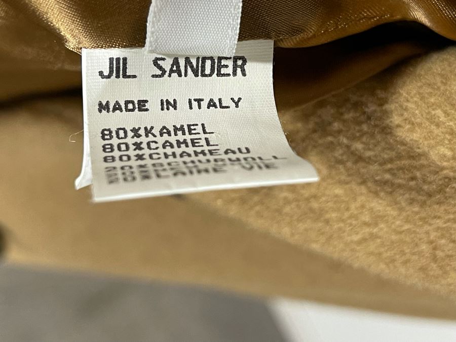 Jil Sander Full Length Camel Hair Coat Size 38 Made In Italy [Photo 10]